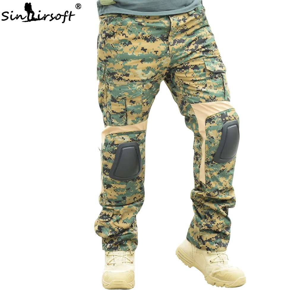 Buy SINAIRSOFT Camouflage Tactical Pants Paintball