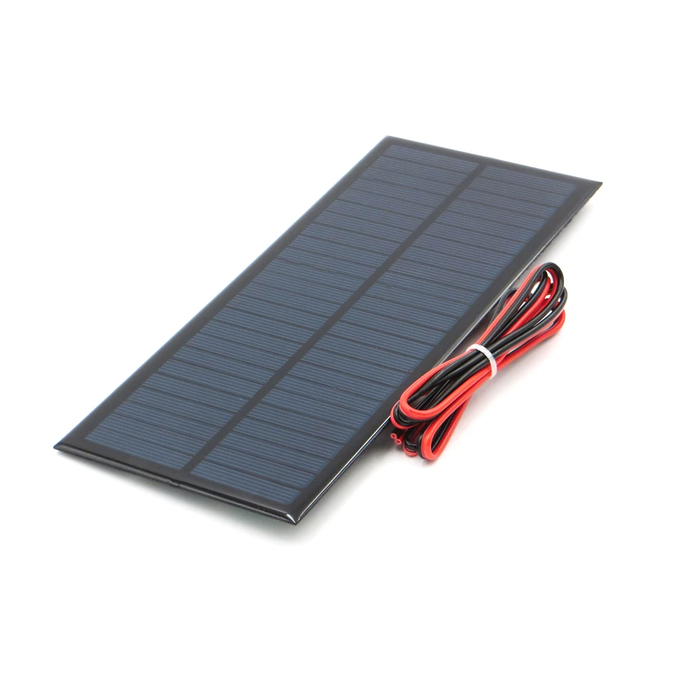 

1pc x 12V 208mA with 100cm extend wire Solar Panel Polycrystalline Silicon DIY Battery Charger Small Mini Solar Cell cable toy