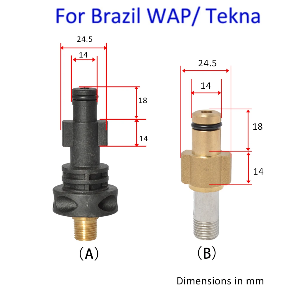 Сопло пены/генератор пены/пистолет пены/пенная пушка для Бразилии WAP TEKNA мойка высокого давления автомобиля