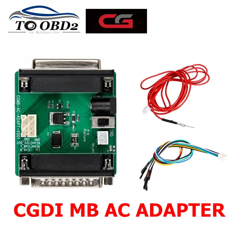Адаптер переменного тока CGDI Prog MB получить данные через OBD для W209 W221 W164 W204 W166 W246