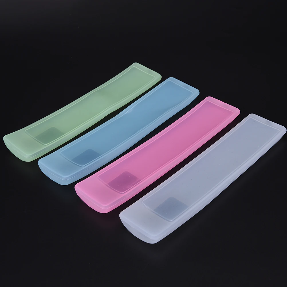 MENGXIANG 1 PCS Silicone TV Remote Control Case Cover Video AC Air Condition Dust Protect Storage Bag