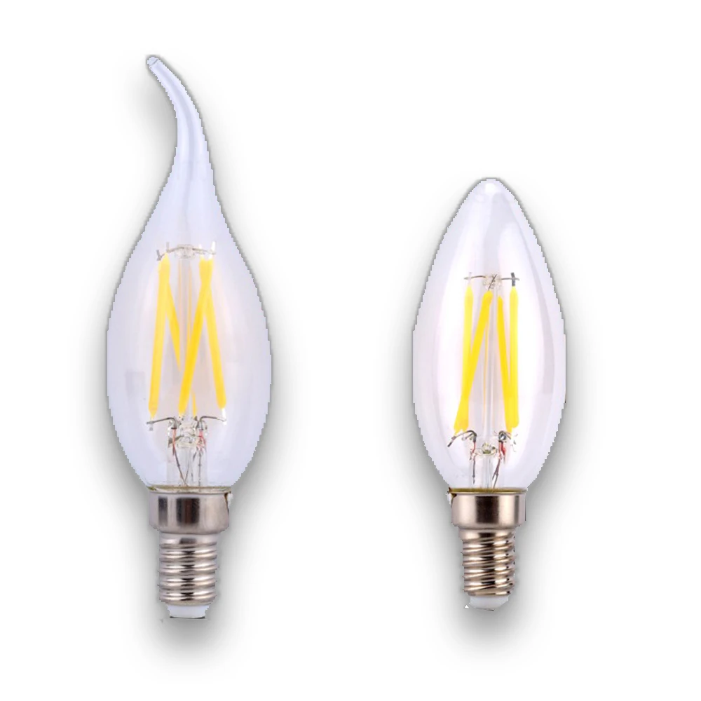 Yukarı Alıcı beceri  2 W/4 W/6 W Borbede filament led ampul Retro Kristal Ampul Edison Ampul  Avize Beyaz Işık, sıcak Beyaz Işık|Energy Saving & Fluorescent| - AliExpress