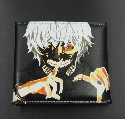 Крутой кошелек для студента из комиксов The Tokyo Ghou/Sword Art Online/Attack on Titan, короткий кошелек, хороший подарок для мужчин и женщин, кошелек - Цвет: 48