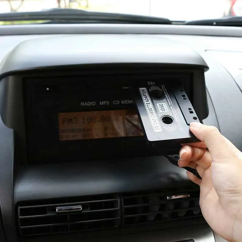 Автомобильный аудио AUX автомобильный Кассетный адаптер конвертер 3,5 мм для IPhone IPod MP3 CD DXY88