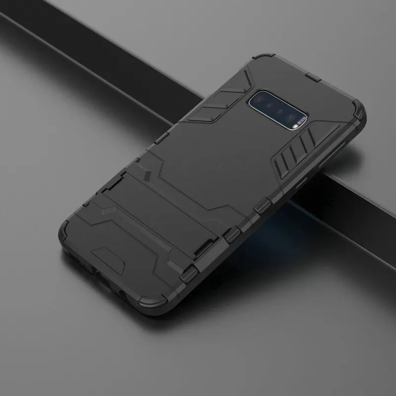 Для Samsung Galaxy S10e ударопрочный жесткий чехол для телефона S10 Plus + защитный задняя