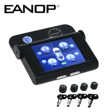 EANOP EN368 TFT 2 4 inch Screen Car TPMS Tire Pressure Monitoring System Internal External Sensors