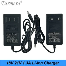 Adapter 21 V 18 V 1.3A ładowarka do baterii litowej wkrętak elektryczny 18 V 5 serii 18650 bateria litowa ładowarka ścienna DC 5.5 2.1 ma10