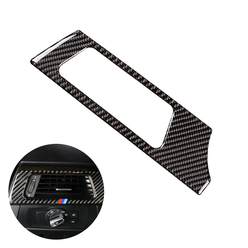 Для BMW 3 серии E90 E92 E93 2005 - 2010 2011 2012 углеродное волокно Автомобильный интерьер