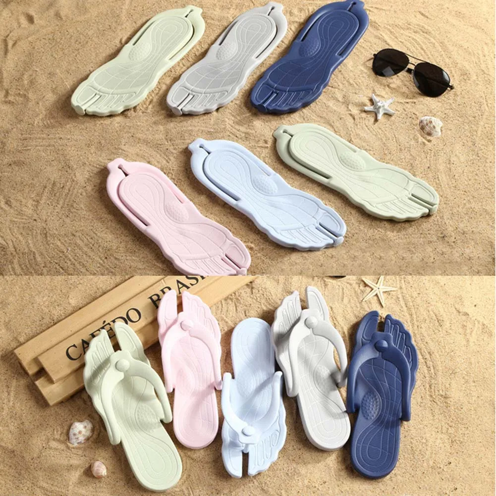 foldable slippers for travel