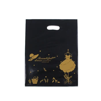 

Custom gift bags Plastic Shopping Bags wholesale with Handle promotion Packing Bag Plastic