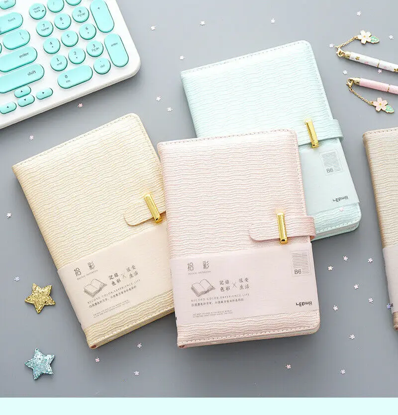 

Japanese Literature Hand Book A5 Simple Ins Girls Square Grid Hand Book Notebook