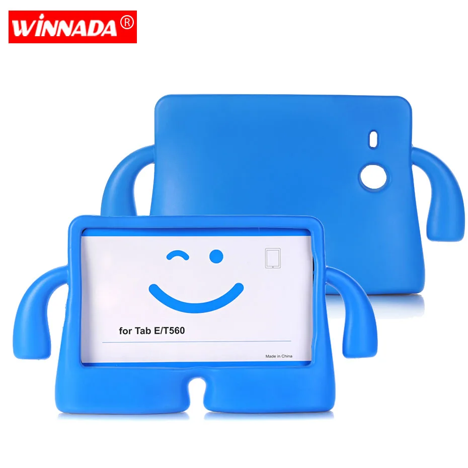 

For Samsung Galaxy Tab E 9.6 T560 T561 case Non-toxic EVA Drop resistance full body tablet cover for kids stand for SM-T560
