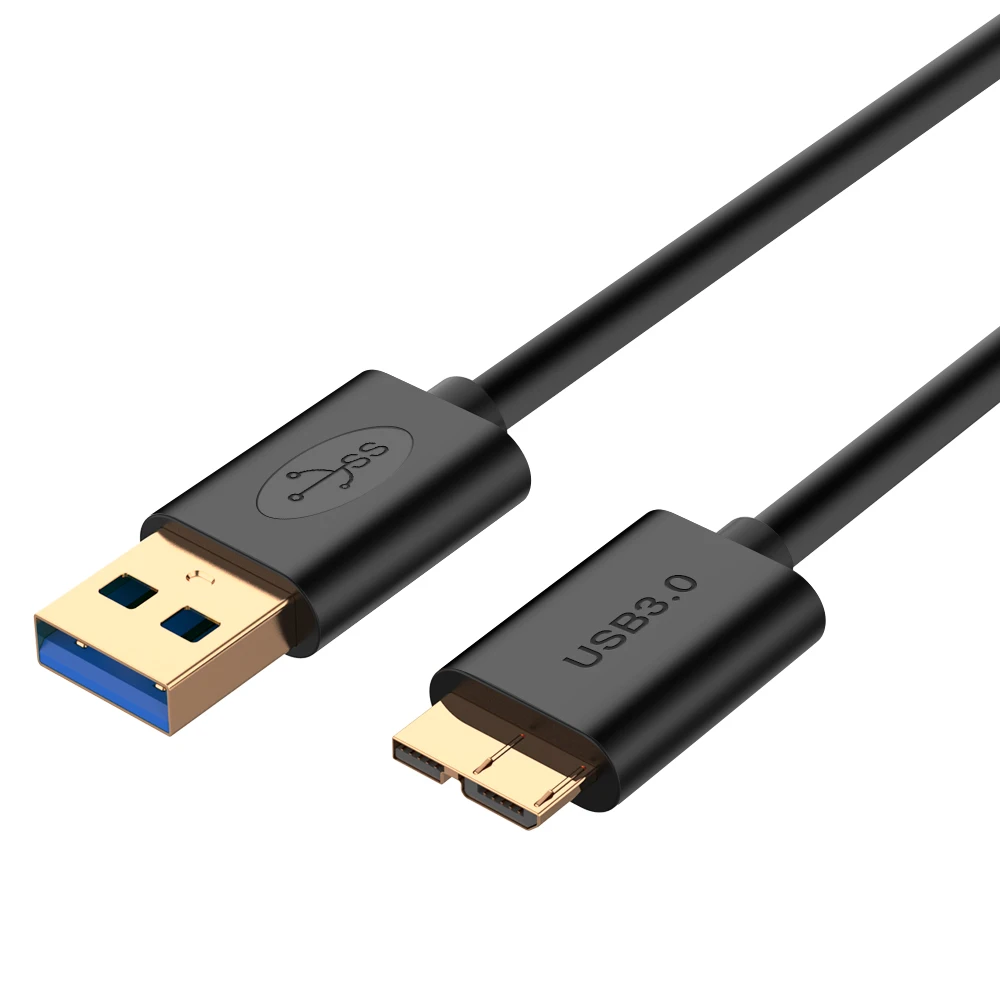 USB 3,0 type A к Micro B кабель-удлинитель для внешнего жесткого диска HDD samsung S5 Note3 USB HDD кабель для передачи данных 0,5 м 1 м 1,5 м
