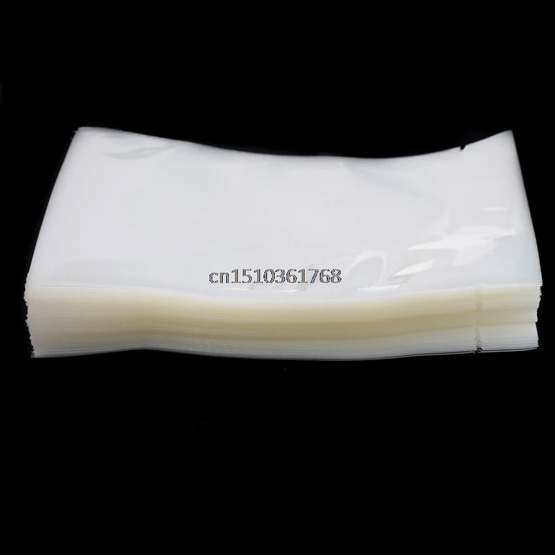 8cm x 18cm 100Pcs Food Vacuum Bag Storage Sealer Space Packing Commercial Food Saver Food Processor Accessories