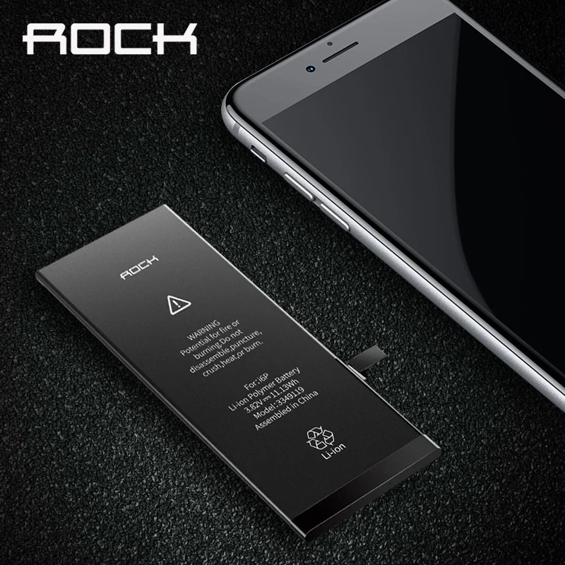 ROCK Li ion Polymer Replacement Battery For iPhone 6 Plus,Mobile Phone