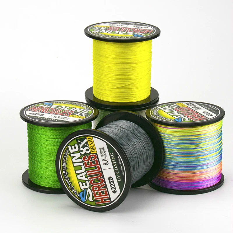 

Super Strong Pulling 1000m Fishing Line 4 Strands Braided Fishing Wire High Strength Durable Multicolor PE Line 0.4-10#
