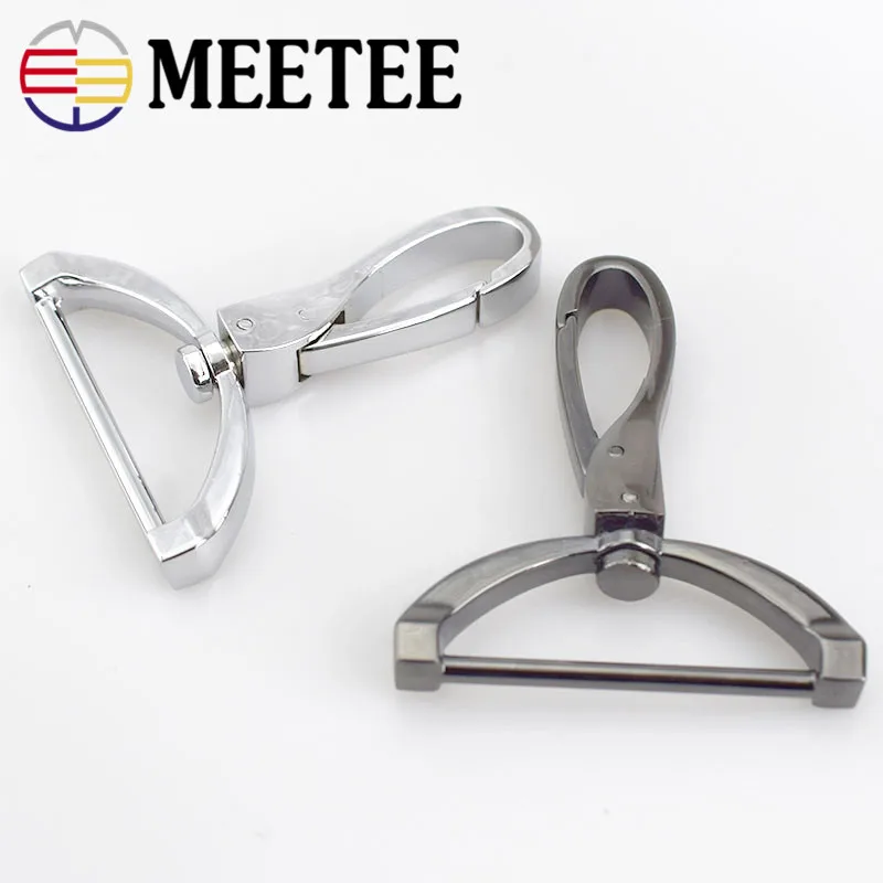 Meetee 4 шт. ID38mm сумки пряжки для Металлических Ремешков сумка аксессуары фурнитура