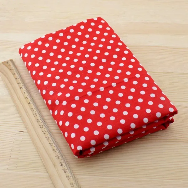 7pcs Red Cotton Patchwork Fabric Bundle For DIY Sewing Textiles Tilda Doll Cloth Quilting Tissue 50cmx50cm|patchwork fabric bundles|fabric