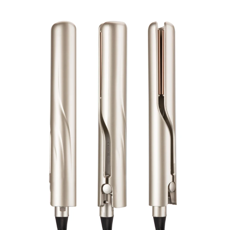 Online 2019 Keramik Alat Styling Profesional Listrik Straightening Iron   Pengeriting Besi Rambut 2 In 1 Rambut Pelurus Flat Irons