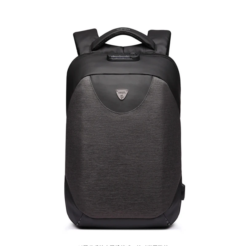 

BAIBU Anti theft Men Backpack 15.6inch USB Charge Waterproof Multifunction Backpack School Bags Mochila Casual Travel Backpack