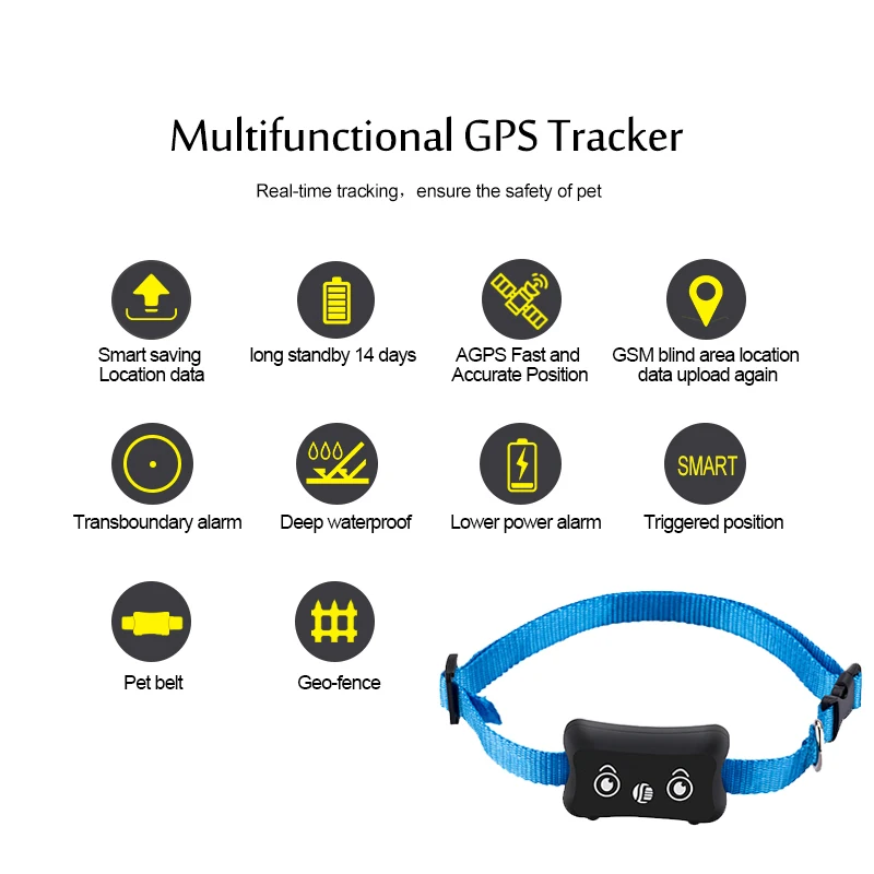 Maozua TK200 мини GPS трекер для домашних животных Глобальный локатор анти потерянный