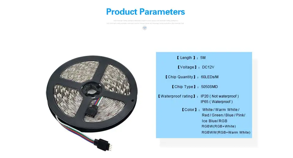 SMD 5050 RGB Светодиодная лента Водонепроницаемая 5 м 300 светодиодный DC 12 В RGBW RGBWW ледяной, синий, розовый Fita светодиодный светильник ленты гибкая лента Luz