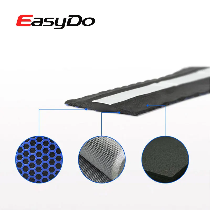 EasyDo 1 Pair Road Bike Velvet Microfiber Handlebar Tape + 2 plugs Waterproof 3D Honeycomb Belt Cycling Bicycle Handle Bar Tape