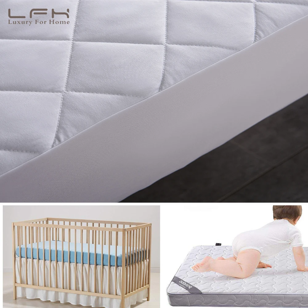 LFH Baby Crib Mattress Topper Cover For Toddlers Bed Protector 72X132CM Waterproof Mattress Pad Cover Waterproof Bed Sheet LFH Baby Crib Mattress Topper Cover For Toddlers Bed Protector 72X132CM Waterproof Mattress Pad Cover Waterproof Bed Sheet