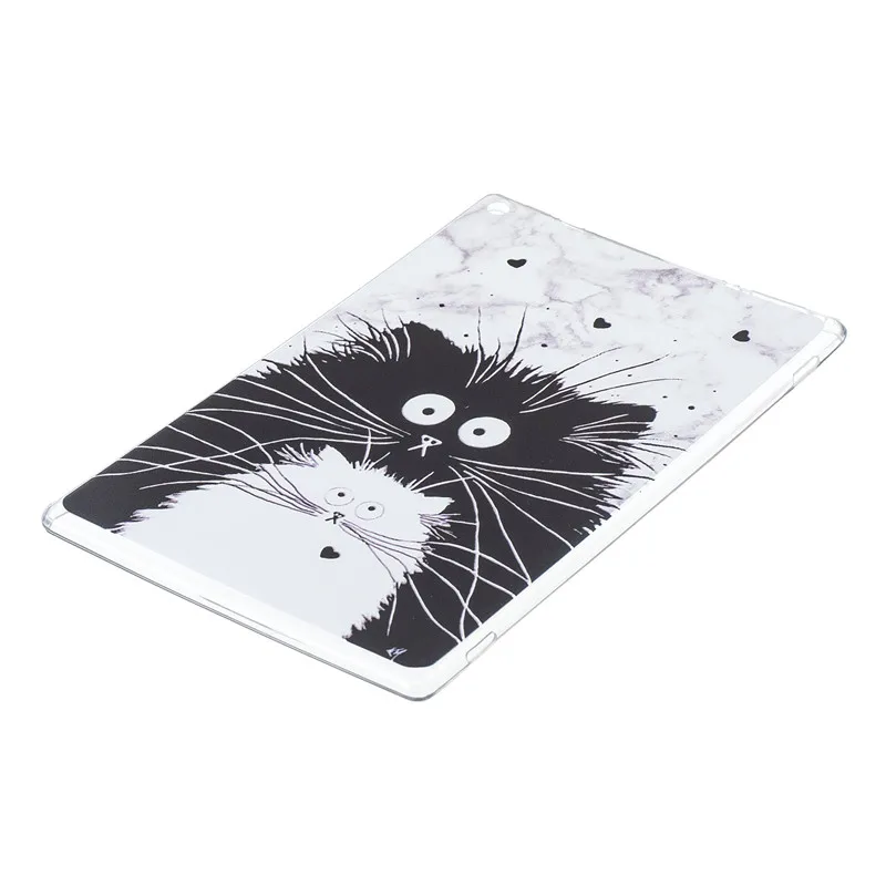 Wekays For Amazon HD10 2015 Cartoon Cat Soft Silicone TPU Fundas Case For Amazon Kindle Fire HD10 HD 10 2015 10 inch Cover Cases