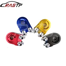 RASTP-Universal Oil Filter Cooler Sandwich Plate Adapter AN10 Turbo T3 T4 Engine Plate RS-OSA006 wlr universal 15 rows trust type oil cooler an10 oil sandwich plate adapter with thermostat 2pcs nylon braided hose line black