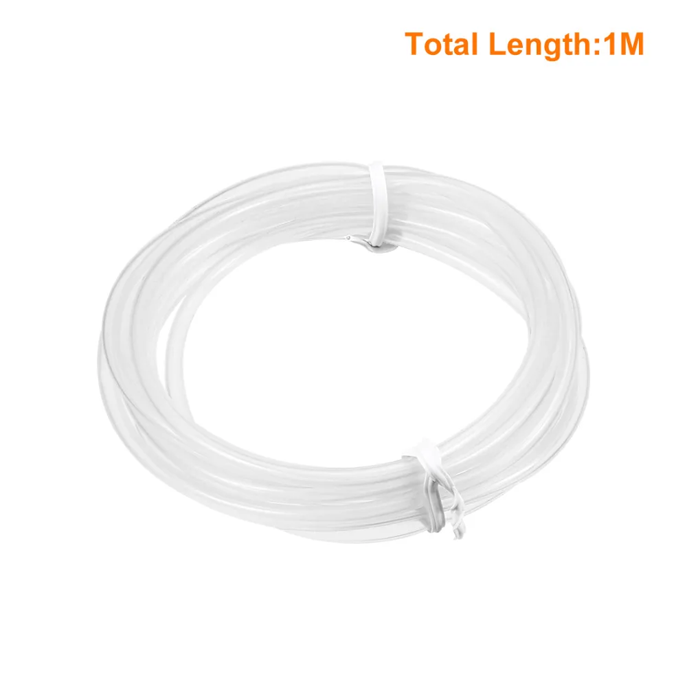 UXCELL Hot Sale 1M Length Transparent Clear Flexible Hose Silicone