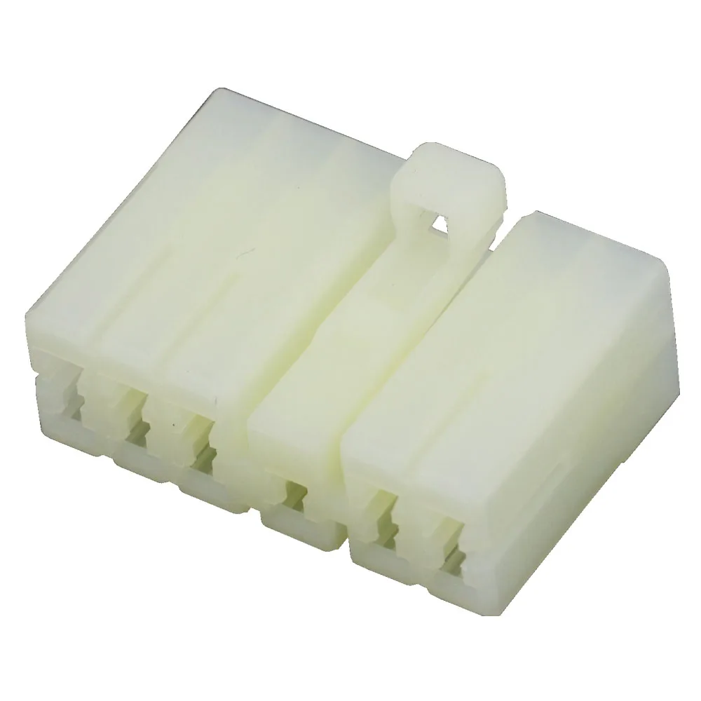 

10 sets 11 Pin of light yellow female car connector audio plug with terminal DJ7112-3-21 11P connector