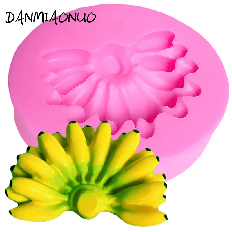 

DANMIAONUO Banana Cake Fruit Silicon Mould For Fondant Silicone Chocolate Molds Baking Accessories Cake Tools Decorating A401877