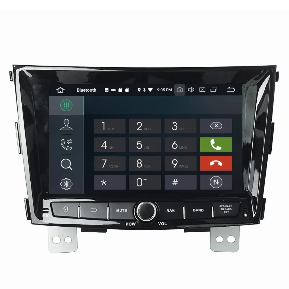 Cheap Aotsr Android 8.0 7.1 GPS navigation Car DVD Player For Ssangyong Tivolan 2014  multimedia radio recorder 2 DIN 4GB+32GB 5