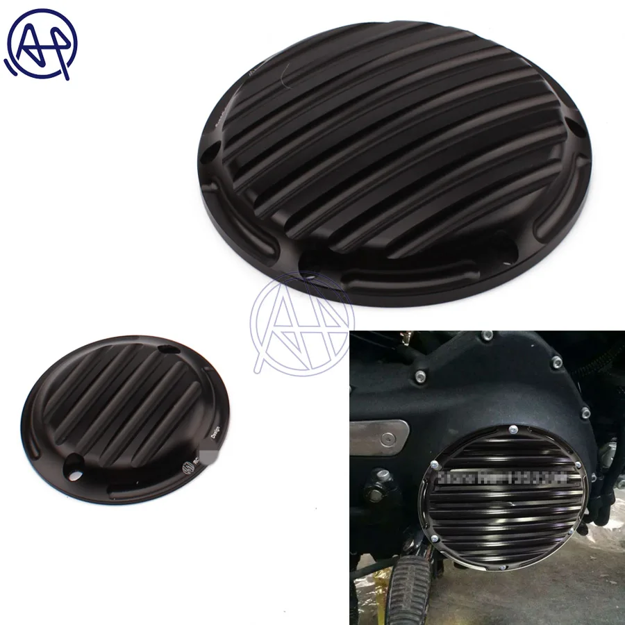 

Free Shipping New 1pair Black Nostalgia Derby Timing Timer Cover Fit For Harley Sportster XL 1200 883