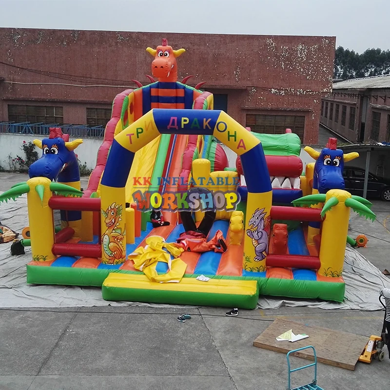 Small Inflatable Bouncer Inflatable fun city