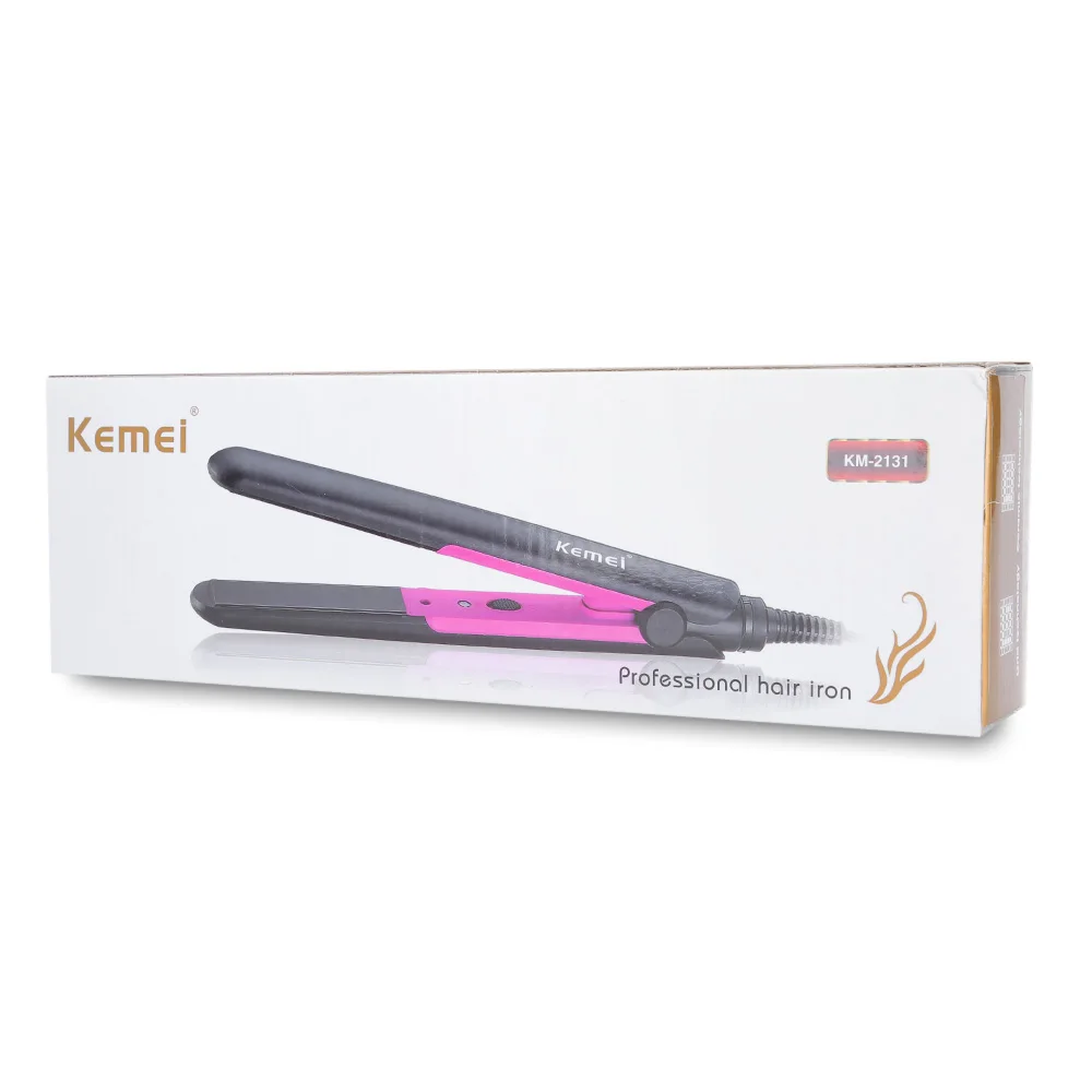 Щипцы для завивки волос Kemei KM 2131 профессиональные гофрированные щипцы