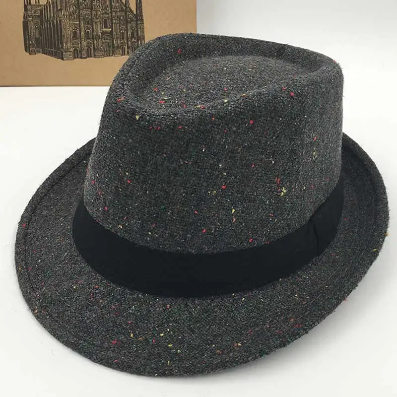 Шляпы и шляпка с узкими полями fedora головные уборы для мужчин и женщин мягкая фетровая шляпа для мужчин черная фетровая шляпа для женщин