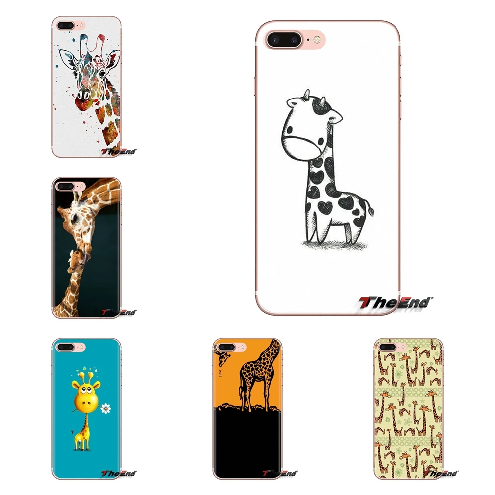 

Big head giraffe Art For Huawei Mate Honor 4C 5C 5X 6X 7 7A 7C 8 9 10 8C 8X 20 Lite Pro Soft Transparent Shell Covers