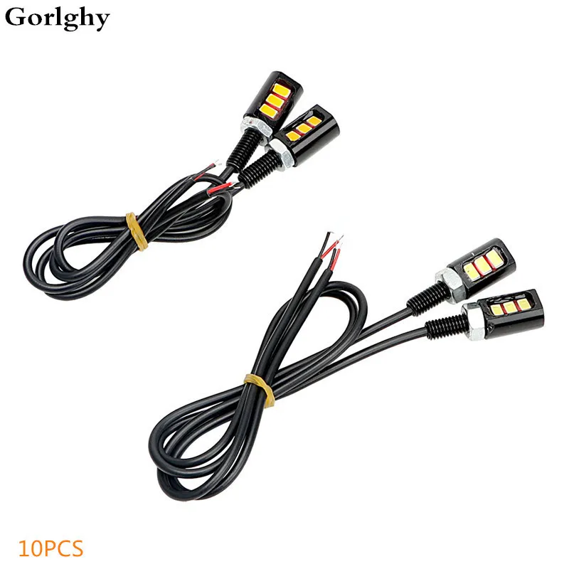 10 шт./лот лампа Eagle eye SMD5630 3 светодиодных лампы для номерного знака Вт алюминиевый