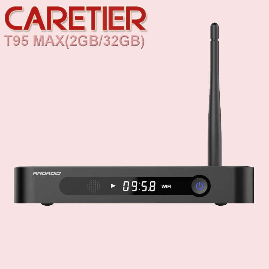 1pc T95 max Android 5.1 TV Box Amlogic S905 Quad Core 2GB RAM 32GB ROM T95max H.265 Smart 4K TV Player Dual Wifi 16.0 DHL