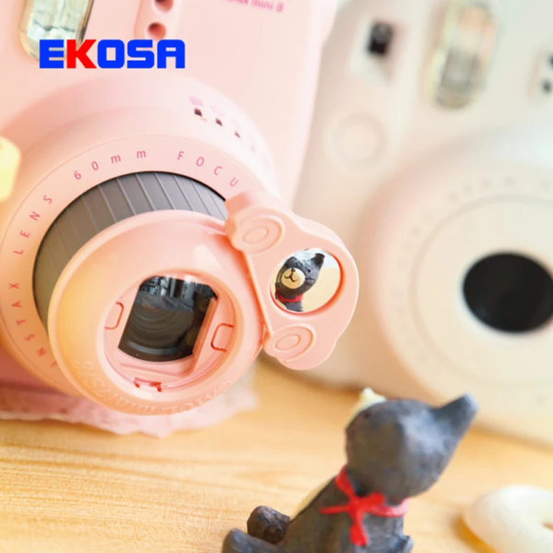 

Self-Portrait Mirror For Fujifilm Instax Mini 8 9 7S Close-Up Lens Instant Film Camera Lovely Car Model Lens 4 Color Accessories