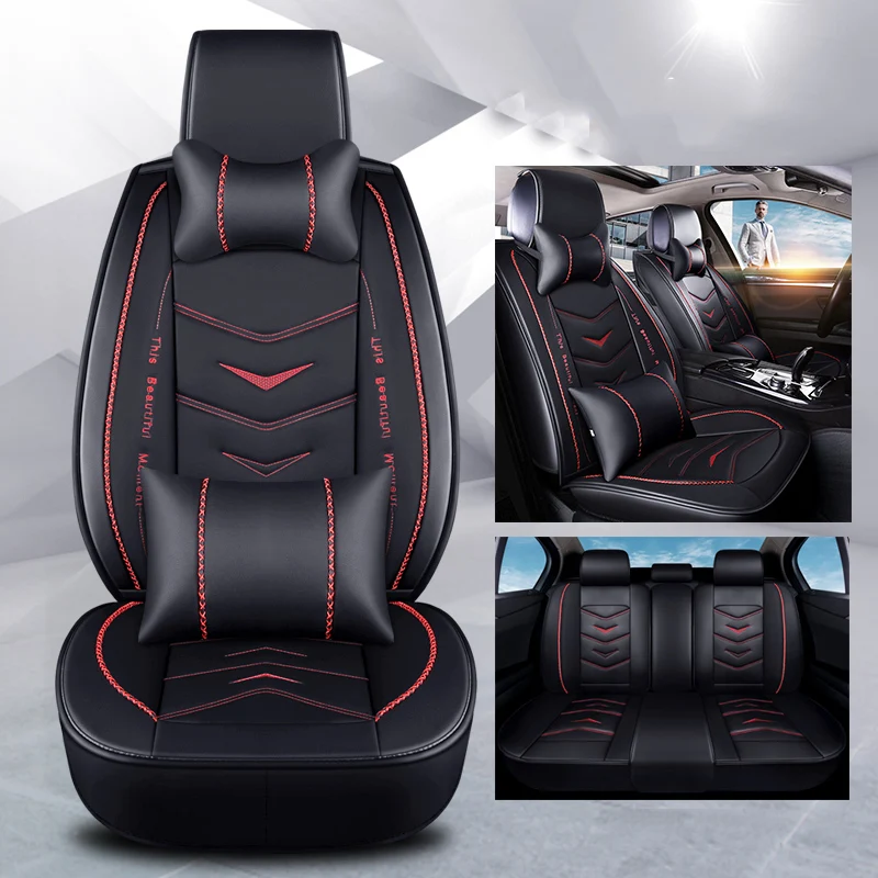 WLMWL универсальный кожаный чехол автокресла для Geely все модели Emgrand EC7 X7 FE1 Car