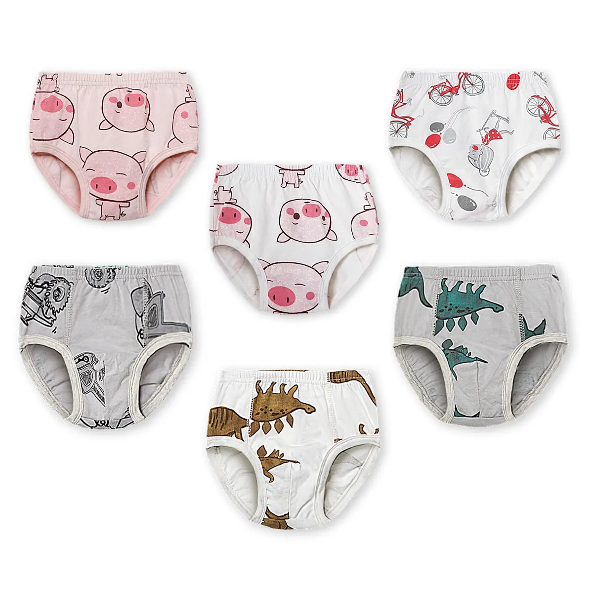 

New boys' girls' underwear pure cotton children's underwear baby creative underwear briefs
