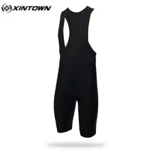 XINTOWN черный велосипед нагрудник шорты для мужчин Велоспорт 3D гель мягкий нагрудник шорты велосипедная одежда команда mtb велотрусы короткая одежда