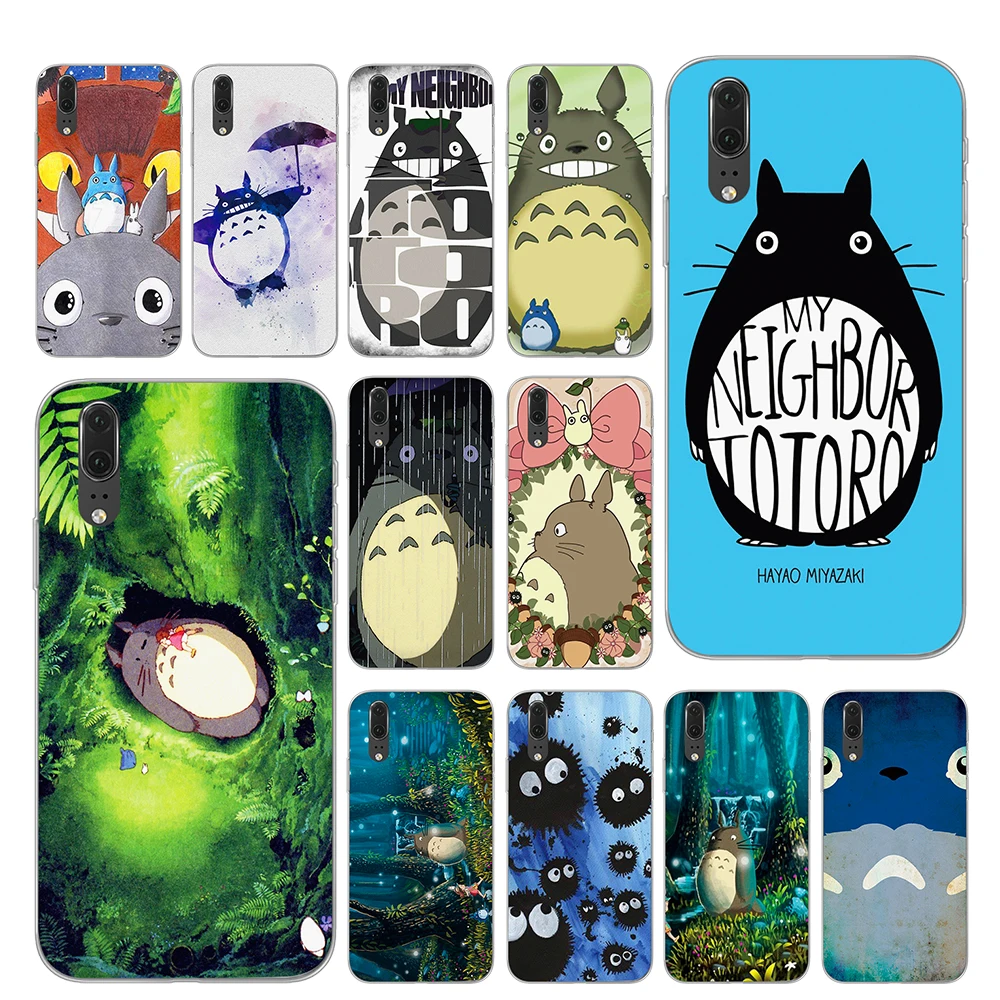 

MY NEIGHBOR TOTORO Phone Case for Huawei P30 P20 P10 Mate 10 20 Pro Lite Cover