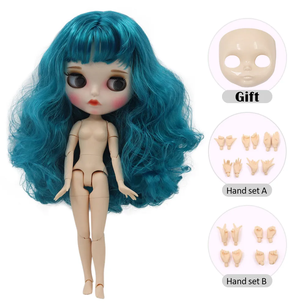 ICY blyth кукла Обнаженная фабрика Нормальная и общая тело Мода BJD кукла с ручным набором AB и лицевой панелью девушка кукла специальная цена - Цвет: 4302-M