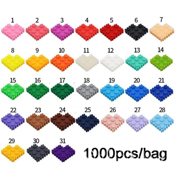 DOLLRYGA New juguetes 1000pcs/bag Mini Blocks Brick Toy Figures Character Diamond Building Block Assembly Bricks Educational Toy loz diamond blocks courier bear kids assembly toy for children oyuncaklar building brick action figures diy designer animal 9749