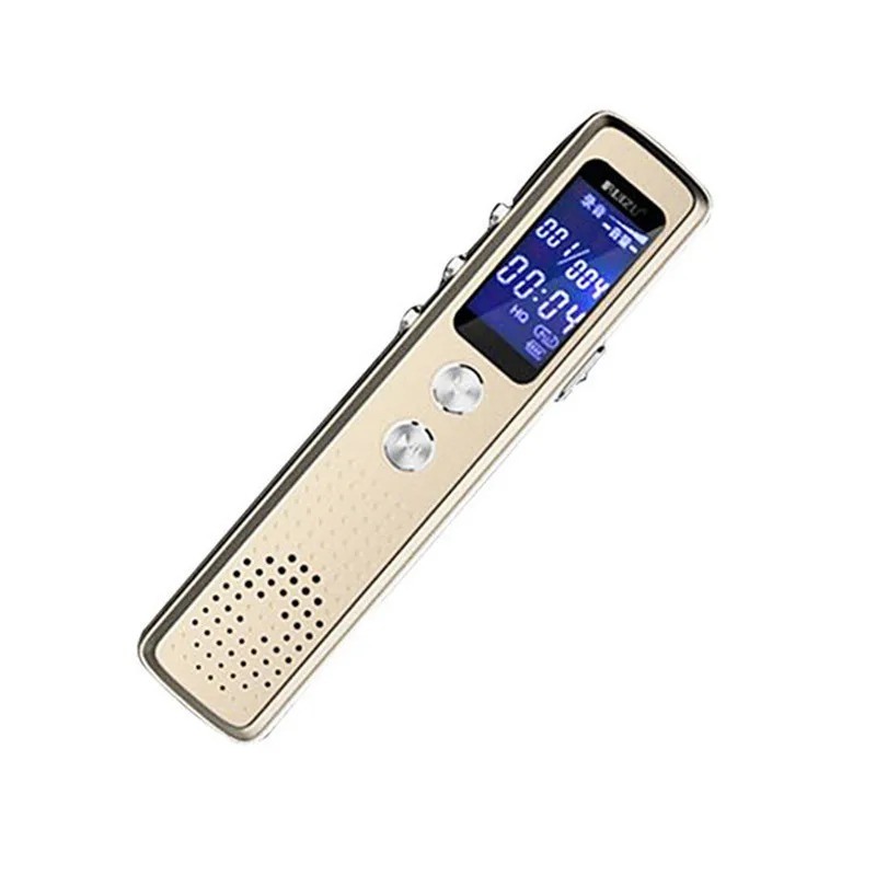 8GB Mini Digital Audio Voice Recorder Dictaphone with Microphone HD noise reduction MP3/WAV Player Professional Recording Pen