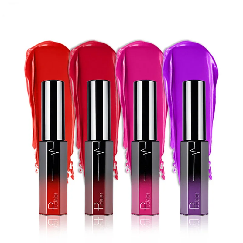 

New 36 color semi-matte semi-moisturizing lip gloss lasting non-marking liquid lipstick makeup cosmetics non-stick cup lipstick